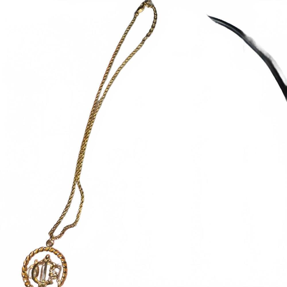 Christian Dior Vintage Gold Plated Necklace - Picture 5 of 7